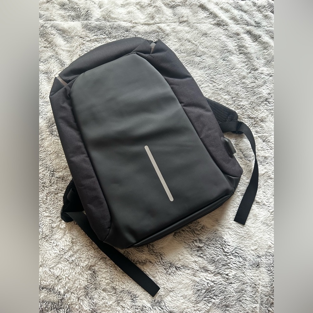 Black Laptop Travel Backpack Carry On School Work Backpack